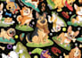 design seamless patterns for print and fabric